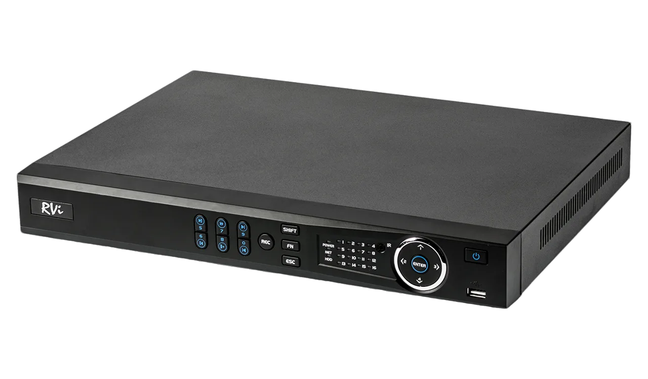 RVI RVI-IPN16/2-16P-4K IP-видеорегистратор RVI RVI-IPN16/2-16P-4K IP-видеорегистратор